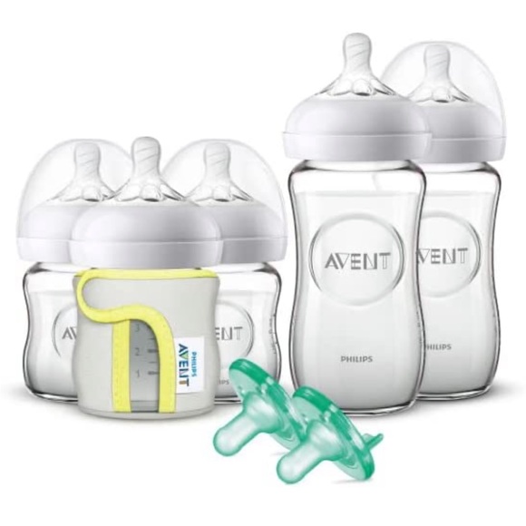 🍼 Philips Avent // Natural Glass Bottle Baby Set - Picture 1 of 4